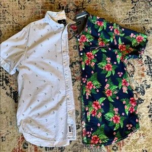 Summer Short sleeve button up bundle